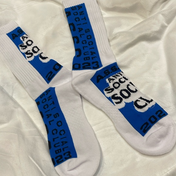 NWT AntiSocialSocialClub “pack your things” 2023 socks - Picture 4 of 5